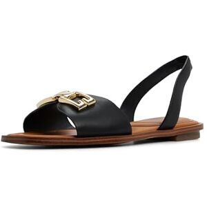 Aldo Agreinwan, Sandalias Planas Mujer, Black, 37 EU Aldo Agreinwan, Sandalias Planas Mujer, Black, 37 EU