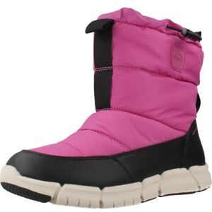 Geox J FLEXYPER GIRL B AB, Bota de nieve, FUCHSIA/BLACK, Geox J FLEXYPER GIRL B AB, Bota de nieve, FUCHSIA/BLACK,