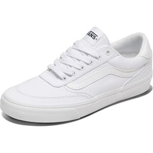 Vans Hombre Brooklyn LS Zapatilla White and White 39 EU Vans Hombre Brooklyn LS Zapatilla White and White 39 EU