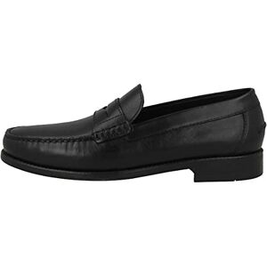 Geox U New Damon B, Mocasines Hombre, Negro, 45 EU Geox U New Damon B, Mocasines Hombre, Negro, 45 EU