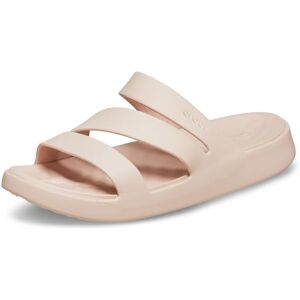Crocs Getaway Strappy, Sandalias Mujer, Quartz, 34/35 EU Crocs Getaway Strappy, Sandalias Mujer, Quartz, 34/35 EU