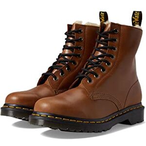 Dr. Martens 1460 Serena Faux Fur-Lined Farrier Leather Boot, Vacuno, Botas de Invierno Mujer, marrón, 36 EU Dr. Martens 1460 Serena Faux Fur-Lined Farrier Leather Boot, Vacuno, Botas de Invierno Mujer, marrón, 36 EU