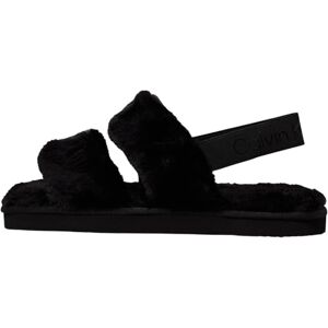 Calvin Zapatillas para estar en casa Slipper Mujer Home Velcro Flur Calentitas, Negro (Triple Black), 39 Calvin Zapatillas para estar en casa Slipper Mujer Home Velcro Flur Calentitas, Negro (Triple Black), 39