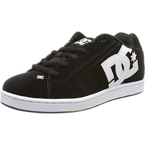 DC Shoes Net, Zapatillas Hombre, Negro (Black/Black/White), 39 EU DC Shoes Net, Zapatillas Hombre, Negro (Black/Black/White), 39 EU