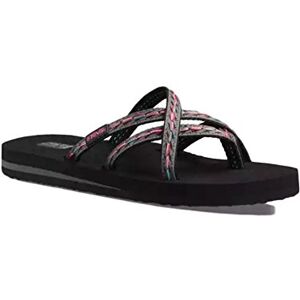 Teva Sandalias Olowahu para mujer, Felicitas Negro, 39 EU Teva Sandalias Olowahu para mujer, Felicitas Negro, 39 EU