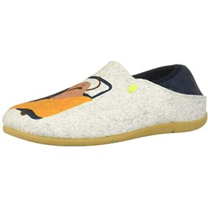 HOT POTATOES KAUNS, Pantuflas Hombre, Gris, 44 EU HOT POTATOES KAUNS, Pantuflas Hombre, Gris, 44 EU