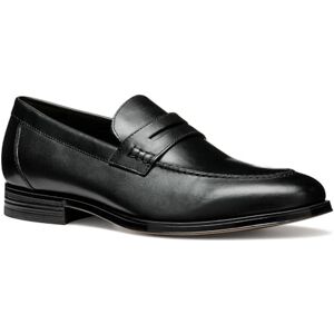 Geox U REZZONICO A, Mocasín Hombre, Black, Geox U REZZONICO A, Mocasín Hombre, Black,