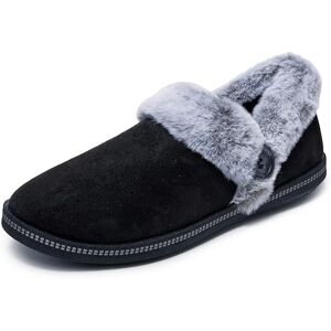 Skechers Cozy Campfire Fresh Toast, Pantuflas Mujer, Black Microfiber Faux Fur, 39 EU Skechers Cozy Campfire Fresh Toast, Pantuflas Mujer, Black Microfiber Faux Fur, 39 EU