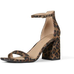 Amazon Essentials Tacón Alto NOLA Mujer, Leopardo Efecto Ante, 35.5 EU Amazon Essentials Tacón Alto NOLA Mujer, Leopardo Efecto Ante, 35.5 EU