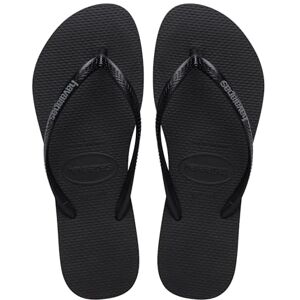 Havaianas – Slim Logo Pop Up, Chanclas con Logo en Contraste de Color, Silueta Estilizada y Cómoda, Suela Antideslizante, Mujer Havaianas – Slim Logo Pop Up, Chanclas con Logo en Contraste de Color, Silueta Estilizada y Cómoda, Suela Antideslizante, Mujer