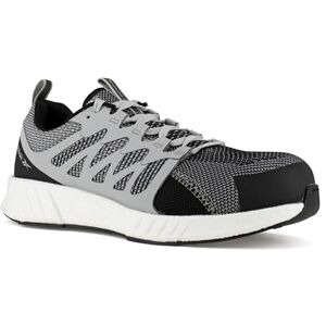Reebok Chaussures de sécurité Basses Noire et Grise en Maille Nylon embout Composite S1P SRC 46 Gris/Noir Reebok Chaussures de sécurité Basses Noire et Grise en Maille Nylon embout Composite S1P SRC 46 Gris/Noir