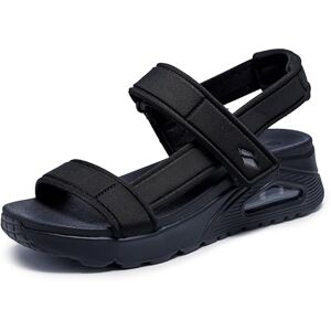 Skechers UNO SUMMER STAND2, Sandalia Mujeres, Black, Skechers UNO SUMMER STAND2, Sandalia Mujeres, Black,