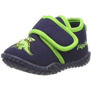 Playshoes Pantuflas, Pantuflas Unisex niños, Dragón, 18/19 EU Playshoes Pantuflas, Pantuflas Unisex niños, Dragón, 18/19 EU