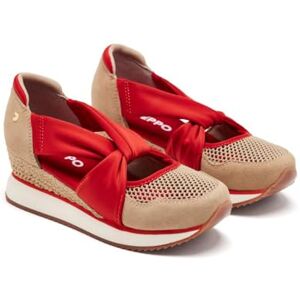 GIOSEPPO Zapatillas Abiertas Piel CUÑA Rafia Darlington GIOSEPPO Zapatillas Abiertas Piel CUÑA Rafia Darlington