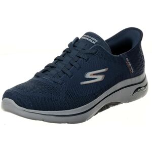Skechers Zapatillas sin Cordones Go Walk Arch Fit 2.0-Grand Select 2 para Hombre, Azul Marino/Naranja, 42 EU Skechers Zapatillas sin Cordones Go Walk Arch Fit 2.0-Grand Select 2 para Hombre, Azul Marino/Naranja, 42 EU