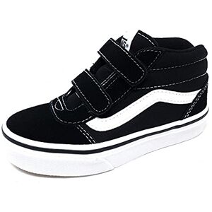Vans Ward Mid V, Zapatillas para Unisex niños, (Suede/Canvas) black/white, 36 EU Vans Ward Mid V, Zapatillas para Unisex niños, (Suede/Canvas) black/white, 36 EU