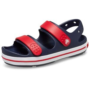 Crocs Crocband Cruiser Sandal K, Sandalias Unisex niños, Navy Varsity Red, 34/35 EU Crocs Crocband Cruiser Sandal K, Sandalias Unisex niños, Navy Varsity Red, 34/35 EU