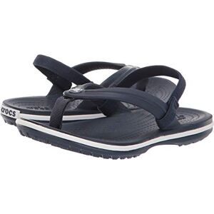 Crocs Unisex Niño Crocband Strap Flip K Chancla de dedo, Navy, 22/23 EU Crocs Unisex Niño Crocband Strap Flip K Chancla de dedo, Navy, 22/23 EU
