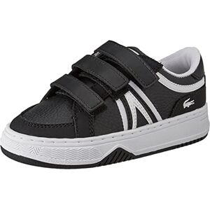 Lacoste Unisex Niño L001 222 1 SUI Zapatillas, Negro y Blanco, 20 EU Lacoste Unisex Niño L001 222 1 SUI Zapatillas, Negro y Blanco, 20 EU
