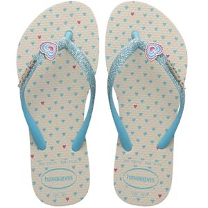 Havaianas Kids Slim Glitter II FlipFlop Niñas Beige 25 EU Havaianas Kids Slim Glitter II FlipFlop Niñas Beige 25 EU