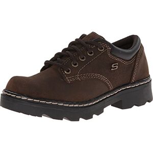 Skechers Women's Parties-Mate Oxford,Chocolate Suede Leather,9 M US Skechers Women's Parties-Mate Oxford,Chocolate Suede Leather,9 M US