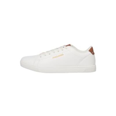 JACK & JONES Jfwboss PU Sneaker Hombre, Blanco Y Marrón, 40 EU JACK & JONES Jfwboss PU Sneaker Hombre, Blanco Y Marrón, 40 EU
