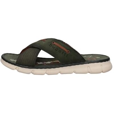 bugatti Sandalias para Hombre 321-ak081, Verde, 46 EU bugatti Sandalias para Hombre 321-ak081, Verde, 46 EU