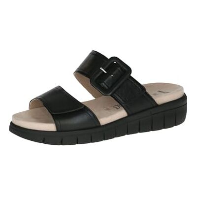 CAPRICE Damen , Sandalia Mujer, Black Blk Sole, 36 EU Ancho CAPRICE Damen , Sandalia Mujer, Black Blk Sole, 36 EU Ancho