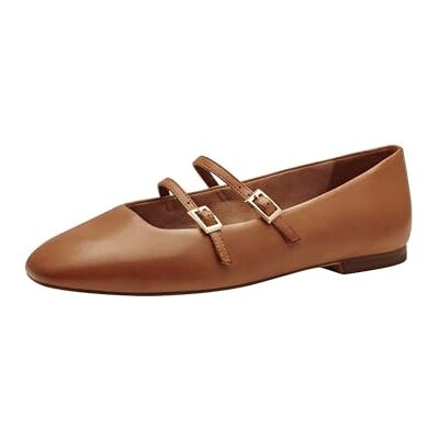 Tamaris Damen , Zapatos Tipo Ballet Mujer, coñac, 41 EU Tamaris Damen , Zapatos Tipo Ballet Mujer, coñac, 41 EU