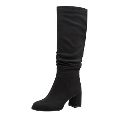 Tamaris Damen Long Boot Heel , Botas a la Altura de Rodilla Mujer, Negro, 35 EU Tamaris Damen Long Boot Heel , Botas a la Altura de Rodilla Mujer, Negro, 35 EU