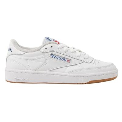 Reebok Zapatillas Deportivas Club C 85 para Hombre, FTWRWHITE/Blue/Gum, 43 EU Reebok Zapatillas Deportivas Club C 85 para Hombre, FTWRWHITE/Blue/Gum, 43 EU