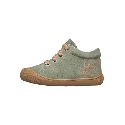 Naturino Zapatitos Primeros Pasos de Ante, Verde Oliva 19 Naturino Zapatitos Primeros Pasos de Ante, Verde Oliva 19
