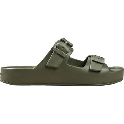 Calvin Sandalias Hombre Ergon Eva con hebillas, Verde (Deep Lichen Green), 46 Calvin Sandalias Hombre Ergon Eva con hebillas, Verde (Deep Lichen Green), 46