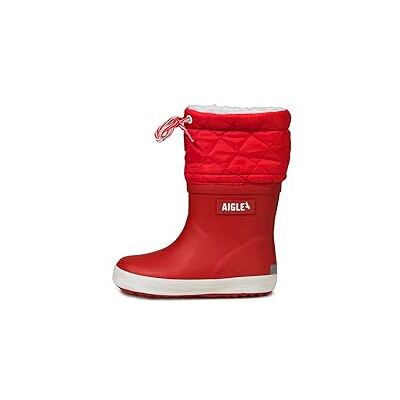 Aigle Giboulee 2, Botas de lluvia para Unisex Niños, Rojo / Blanco, 33 EU Aigle Giboulee 2, Botas de lluvia para Unisex Niños, Rojo / Blanco, 33 EU