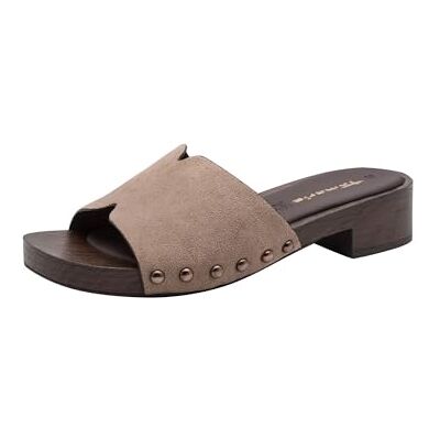 Tamaris Damen , Mula Mujer, Taupe, 40 EU Tamaris Damen , Mula Mujer, Taupe, 40 EU