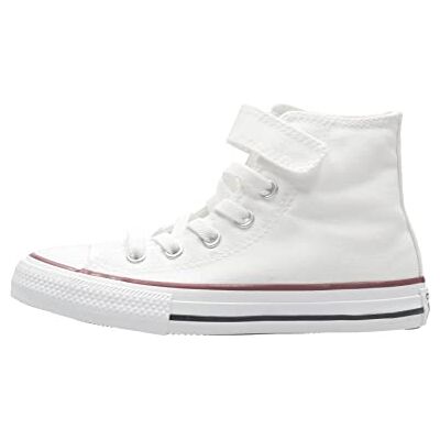 Converse 372884C Chuck Taylor All Star 1V Easy-ON Sneaker Unisex White/White/Natural 31 Converse 372884C Chuck Taylor All Star 1V Easy-ON Sneaker Unisex White/White/Natural 31