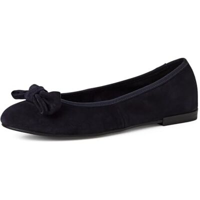 MARCO TOZZI Bailarinas para Mujer , Azul Marino, 38 EU MARCO TOZZI Bailarinas para Mujer , Azul Marino, 38 EU