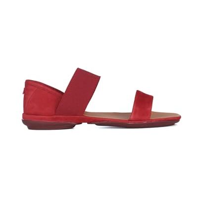Camper Right Nina 21735, Sandalias Planas, Mujer, Granate 085, 36 EU Camper Right Nina 21735, Sandalias Planas, Mujer, Granate 085, 36 EU