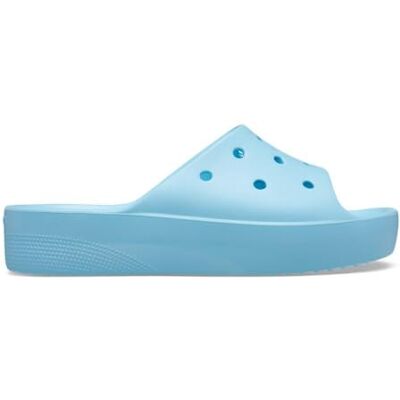 Crocs Mujer Classic Platform Slide Sin cordones, Arctic, 39/40 EU Crocs Mujer Classic Platform Slide Sin cordones, Arctic, 39/40 EU
