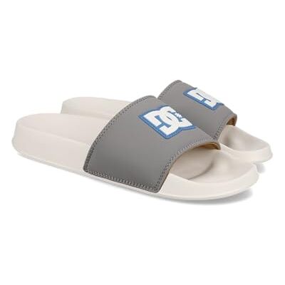 DC Shoes Sandalia para hombre Dc Slide Se, Off White Placid Blue, 39 EU DC Shoes Sandalia para hombre Dc Slide Se, Off White Placid Blue, 39 EU