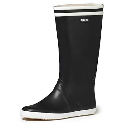 Aigle Goeland 2, Botas de Lluvia Hombre, Marine Blanc, 36 EU Aigle Goeland 2, Botas de Lluvia Hombre, Marine Blanc, 36 EU