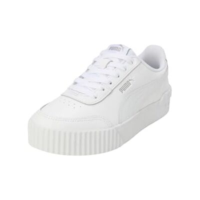 PUMA Women's Fashion Shoes CARINA LIFT TW Trainers & Sneakers, WHITE- WHITE, 38.5 PUMA Women's Fashion Shoes CARINA LIFT TW Trainers & Sneakers, WHITE- WHITE, 38.5