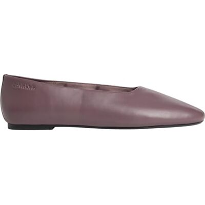 Calvin Bailarinas Mujer Round de Piel, Morado (Peppercorn), 39 Calvin Bailarinas Mujer Round de Piel, Morado (Peppercorn), 39