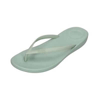 Fitflop Sandalias ergonómicas IQUSHION para mujer, Mint Whisper, 3 UK, Mint Whisper, 36 EU Fitflop Sandalias ergonómicas IQUSHION para mujer, Mint Whisper, 3 UK, Mint Whisper, 36 EU