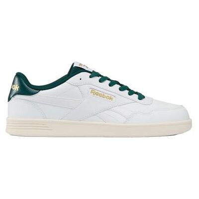 Reebok Zapatillas Unisex Court Advance, Color Blanco, Verde Metal/Dorado, Talla 42,5 EU Reebok Zapatillas Unisex Court Advance, Color Blanco, Verde Metal/Dorado, Talla 42,5 EU