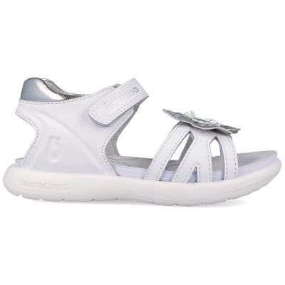 Biomecanics Sandalias con Flor Blancas Infantil Talla 29 Biomecanics Sandalias con Flor Blancas Infantil Talla 29