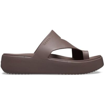Crocs Mujer Getaway Platform Toe Loop Sandalia, Truffle, 42/43 EU Crocs Mujer Getaway Platform Toe Loop Sandalia, Truffle, 42/43 EU