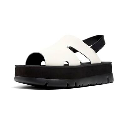 Camper Women's Oruga Up K200848 Sandal, White Natural 013, 40 EU Camper Women's Oruga Up K200848 Sandal, White Natural 013, 40 EU
