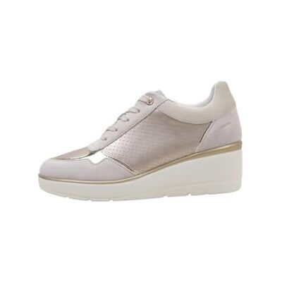 Geox D Ilde aPlatform para niña, Champagne Lt Sand, 42 EU Geox D Ilde aPlatform para niña, Champagne Lt Sand, 42 EU