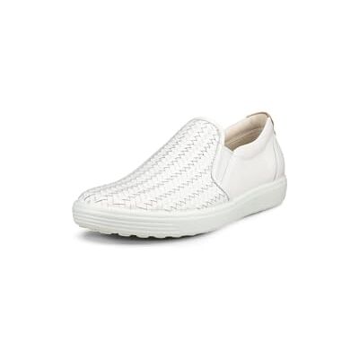 ECCO Zapatillas Deportivas Soft 7 Woven Slip On II para Mujer, Blanco Opulento Jardín, 38/38.5 EU ECCO Zapatillas Deportivas Soft 7 Woven Slip On II para Mujer, Blanco Opulento Jardín, 38/38.5 EU